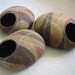 M size cat bed/cat cave/cat house/brown felted cat cave (With GIFT pad)