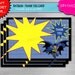 DIY Printable Batman - Birthday Party Digital Printable Invitation 4x6 or 5x7 JPEG