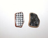 beach pottery shards, natural beads, sea shards, jewelry supplies,artisan, (L57)