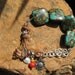 Sundance - Mosaic Turquoise - Leather - Pearl -  Coral - Multi-Media Bracelet