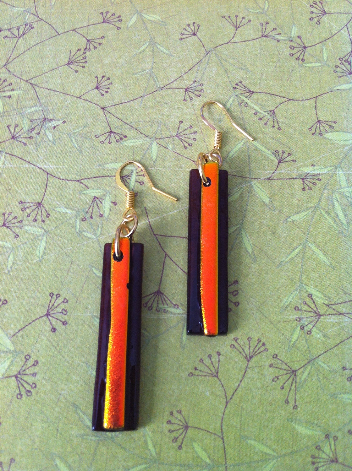 Fused Glass Earrings