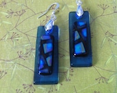Fused Glass Earrings