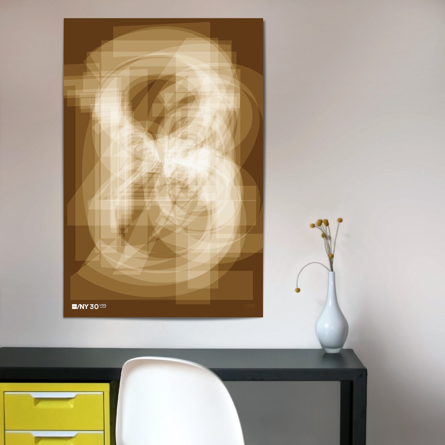 Mirko Ilic: Signed AIGA/NY 30th Anniversary Poster