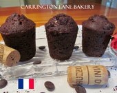 Bouchons (French Chocolate Corks) 1 Dozen 1-1/2 X 2-1/2 inchs - CarringtonLaneBakery