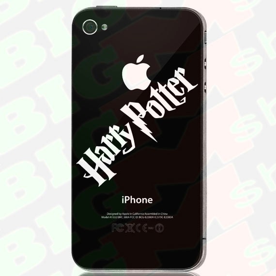Harry Potter vinyl sticker for iPhone