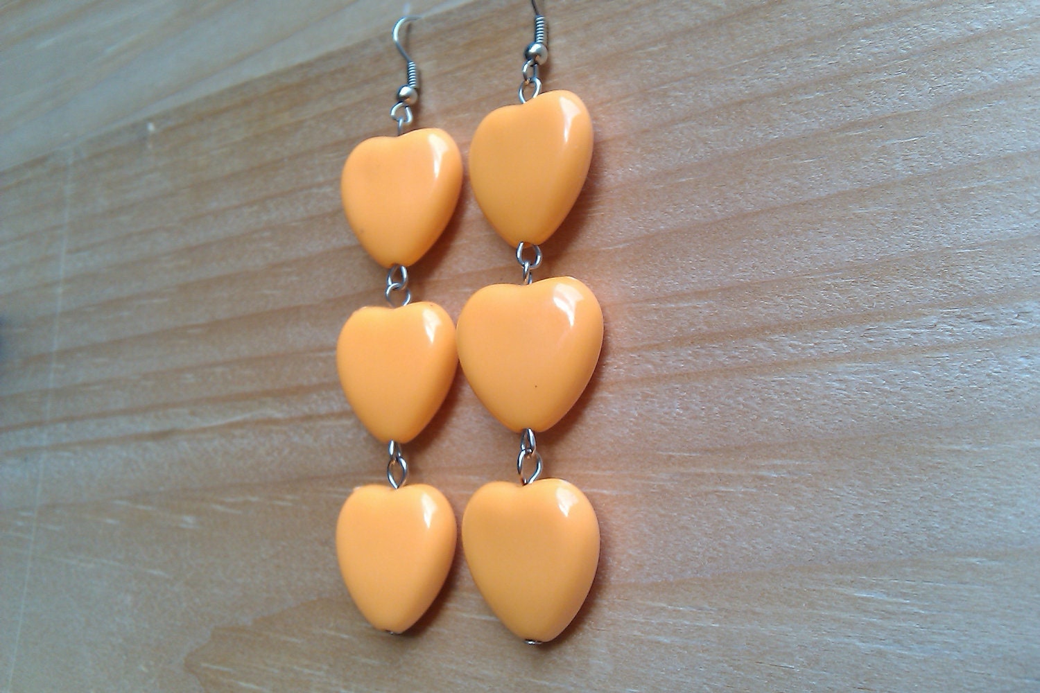 Neon Orange Heart