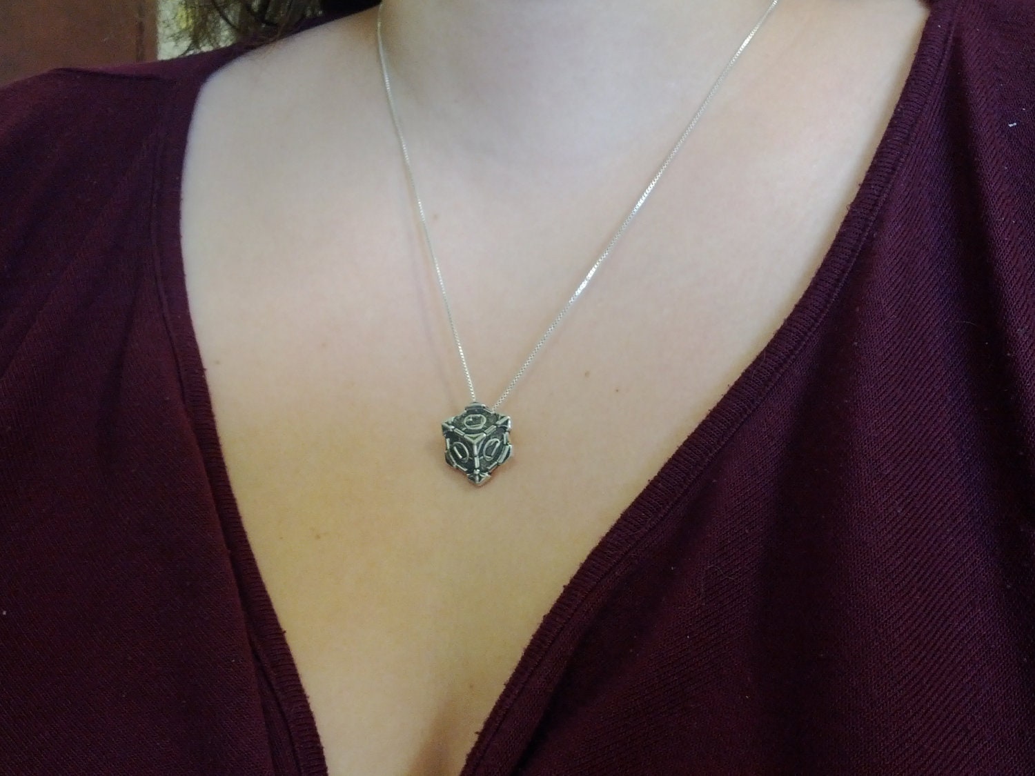 Companion Cube Pendant