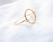 Gold ring, ANY SIZE, gold circle ring, karma ring, infinity ring, eternity ring, thin delicate ring