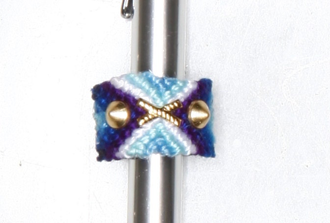 blue X ring