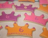 Initial and Crown Sugar Cookies
