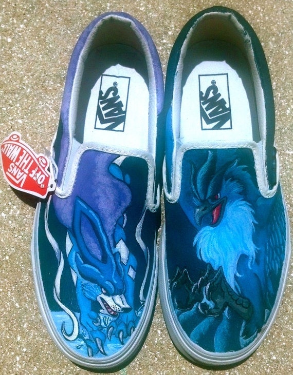 Custom Slip-On Pokemon Shoes