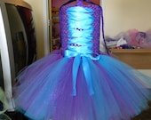 Purple and Blue Ballerina Tutu Dress