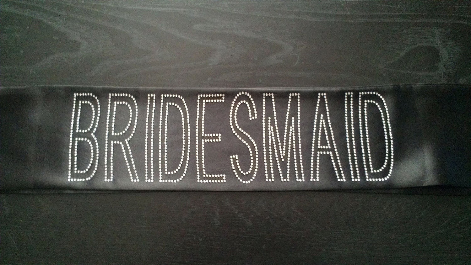Bridesmaid Sash. Bridal Party Sash. Satin Sash. Bride Sash. Bachelorette Sash. Bachelorette Party. Black Sash. Silver Sash. Pink Sash