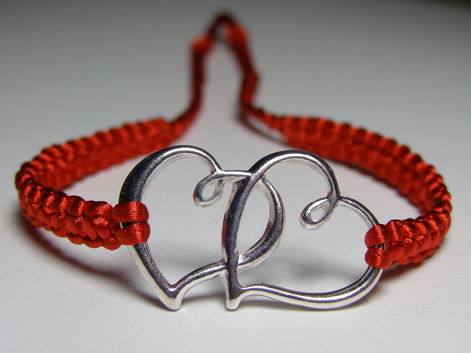 Two Hearts Bracelet