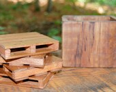 Pallet Coasters with Storage Box