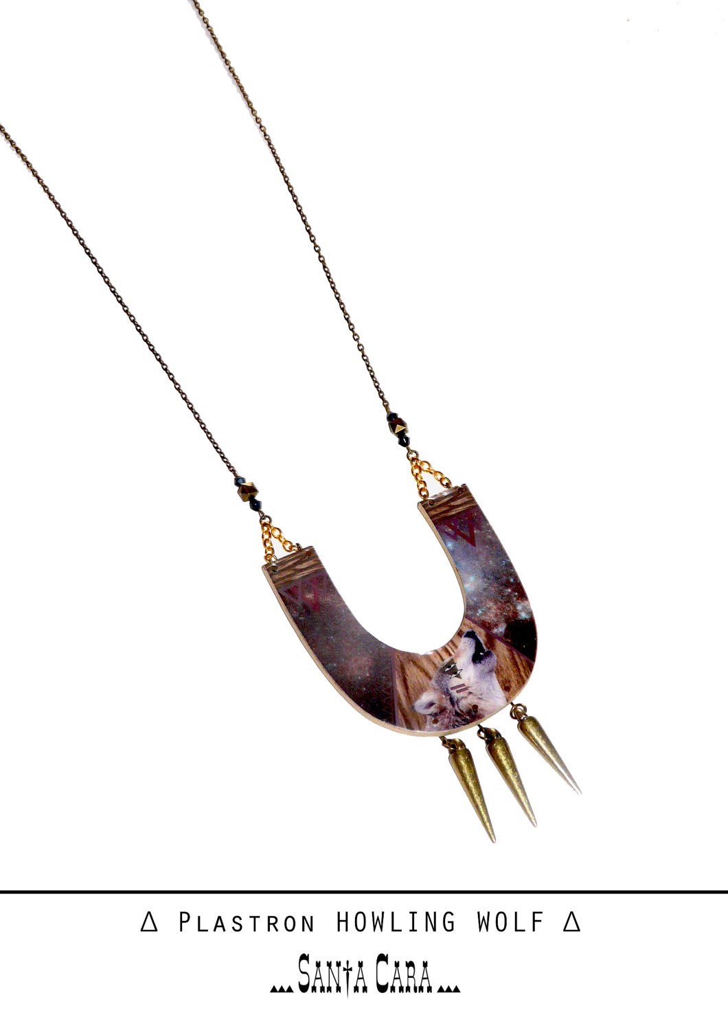 Plastron HOWLING WOLF