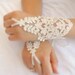 wedding gloves, ivory lace gloves,  Fingerless Gloves,  bride accessory
