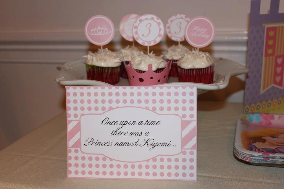 Princess Party Printable Package with FREE matching banner Il_570xn