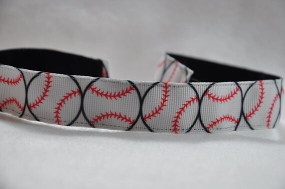 Buy baseball softball headbands - Softball / Baseball 1" Non-slip Headband
