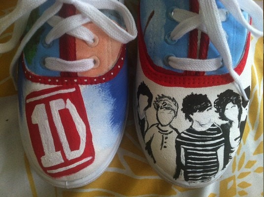 1D Music Video inspired shoes