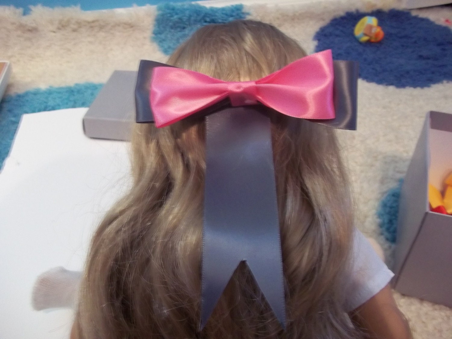 Eeyore Inspired Disney Bow