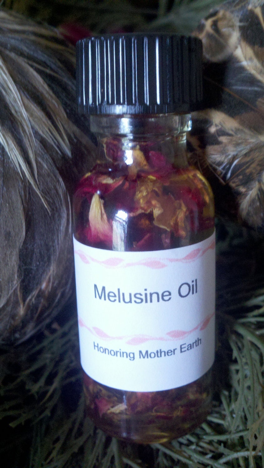 Melusine Oil, Voodoo, Hoodoo, love, Mate, Attract, Protection, Shield, Pagan, Wiccan