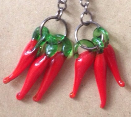 Chilli bunch Earrings 