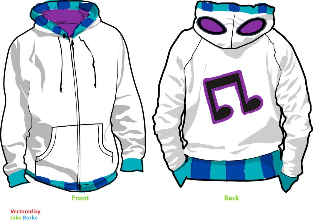 Vinyl Scratch Fleece Cosplay Hoodie - My Little Pony DJ Pon3
