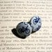 Upcycled La Bicyclette Earrings
