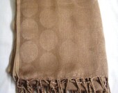 PASHMINA CAMEL Color  Shawl /  Fashion Scarf / Bridal Shawl