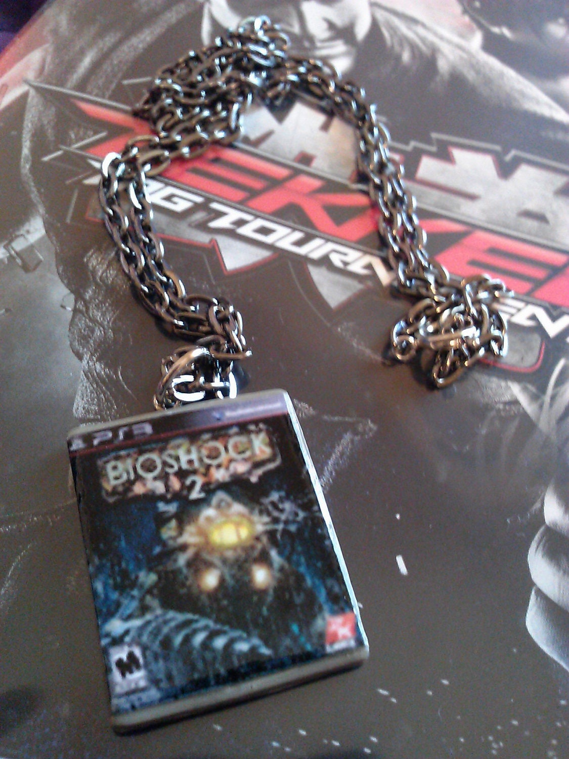 Video Game Case Necklace (Pick your own game)