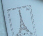 5 Paris Style All Occasion Handmade and Inked OOAK French Collage Cards....LeFrenchChateau