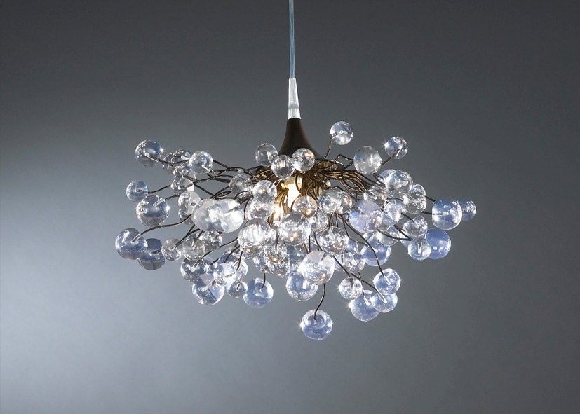 Ceiling lamp, Transparent bubbles , designer lampshade
