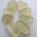 Baby Yellow Sea Glass Rare Beach Glass from Glass Beach Mermaids Tears