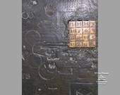 Sagrada Familia in Barcelona, Spain - Religious Travel Photograph - Magic Square on Passion Facade Door