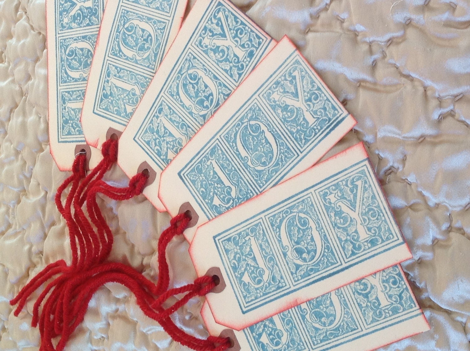 Christmas Gift Tags- Set of 6 large tags