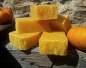 Orange Autumn Soap, All Natural, Hot Process - PeacefieldFarm