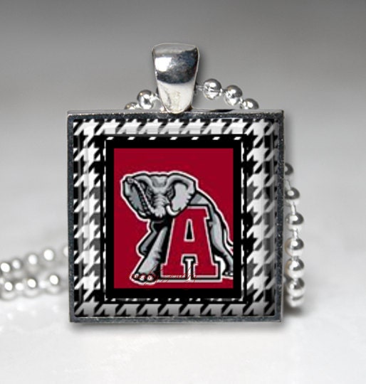 Bama,Pendant,Roll Tide,Handmade, Inspired by Bama Jewelry, Alabama,Pendant,Big Al Charm,Unisex,Crimson Tide,College Jewelry