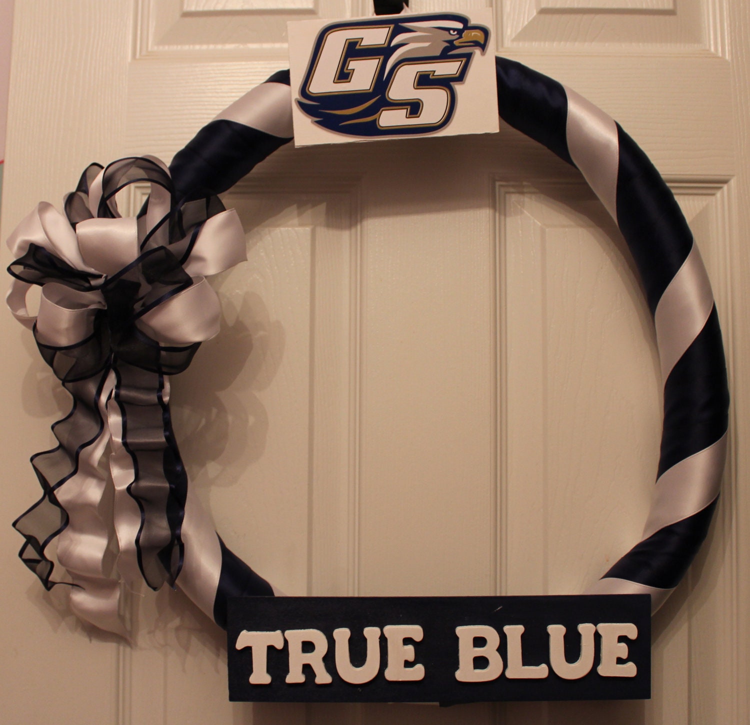 Georgia Southern University Ribbon Wreath
