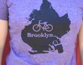 Bike Brooklyn Screen Printed Shirt - CraftsbyCasaverde