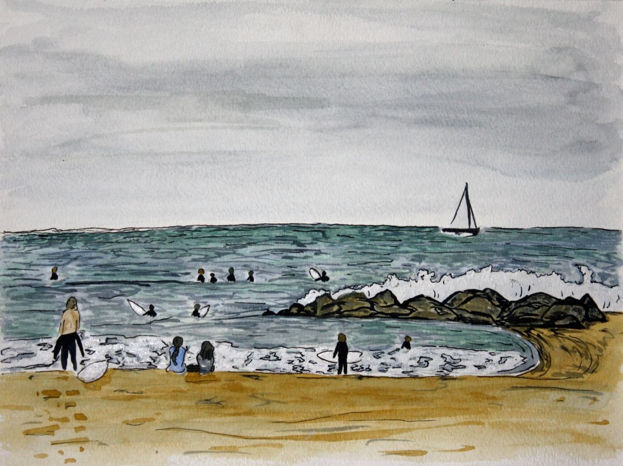 Surfers, Venice Beach