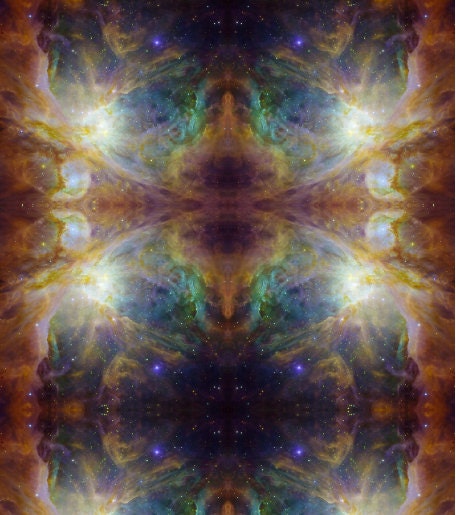 Australe - Asymmetrical Galaxy Dress