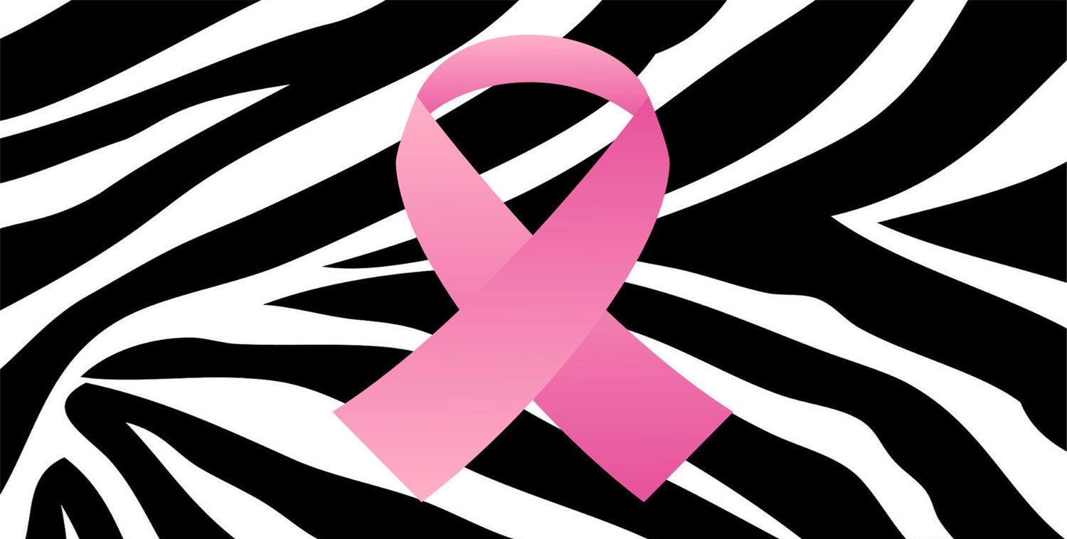 zebra cancer ribbon