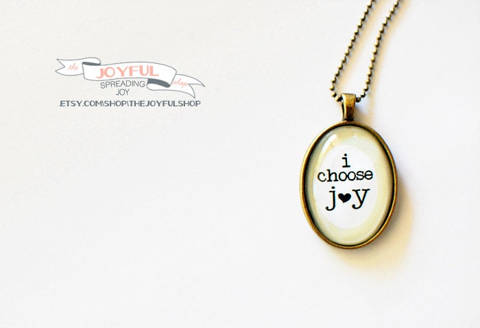I Choose Joy Necklace