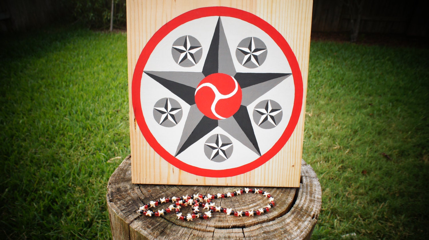 Triskele Pentacle Hex