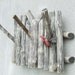 Shabby chic branch wall hanging wooden hook black grey jewelry organizer theteam housewares kitchenwares rusteam key holder