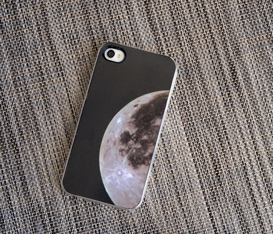 Iphone 4 and 4s case featuring the moon - Huffoto