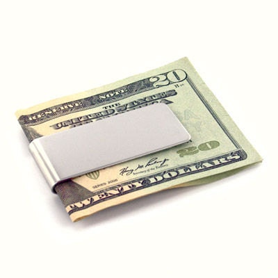 Personalized Stainless Steel Money clip Free Engraving