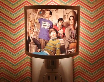 Big Bang Theory Night Light 10 designs to Choose from bathroom hallway bedroom TAKE IT with