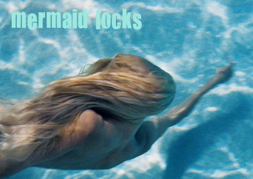 MERMAID LOCKS/ 22 inches long/human hair extensions/ remy quality hair/ hair wefts/free people hair